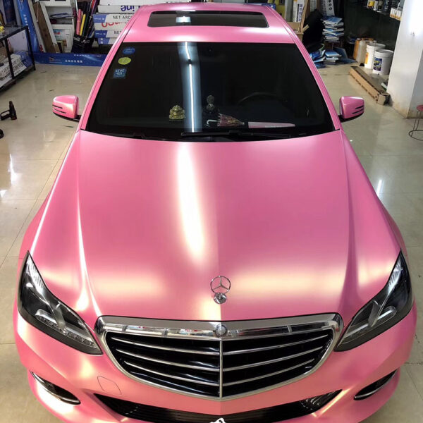 Satin Metallic Pink - Image 2