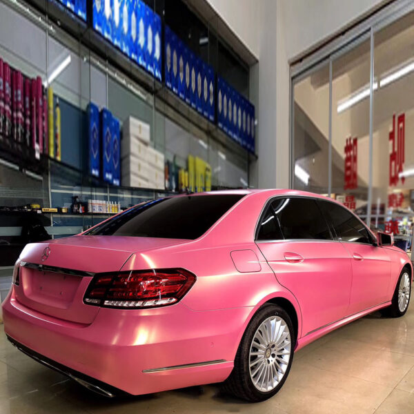 Satin Metallic Pink - Image 4