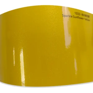 Glossy Sunbath Yellow Vinyl PET Liner