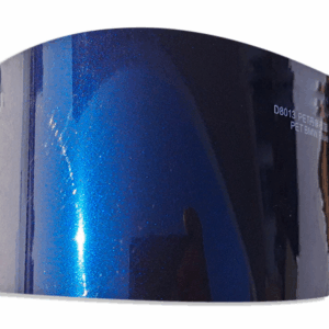 Gloss Metallic BMW Blue Vehicle Wrap (PET Liner)