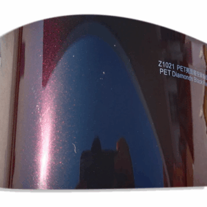 Gloss Metallic Diamonds Ghost Black Red (PET liner)
