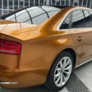 Glass Heavy Copper Metallic Wrap