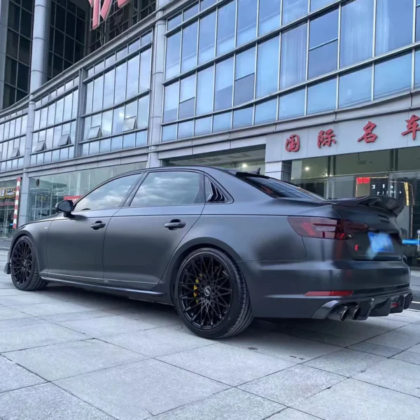 Matte Heavy Metal Graphite Black Wrap - Image 2