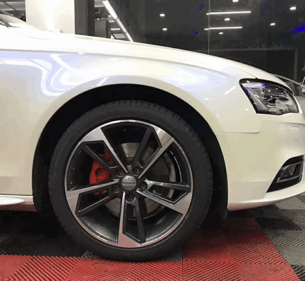 Matte White Chameleon Car wrap - Image 6