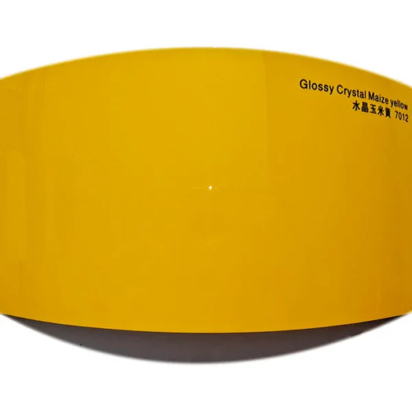 Gloss Maize Yellow Vehicle Wraps