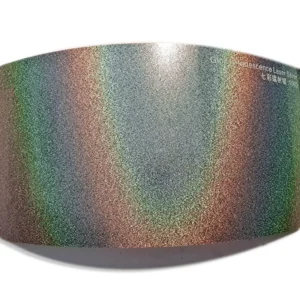 Matte Iridescent Silver Car Wrap Vinyl