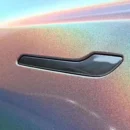Gloss Iridescent Silver Car Wrap Colors