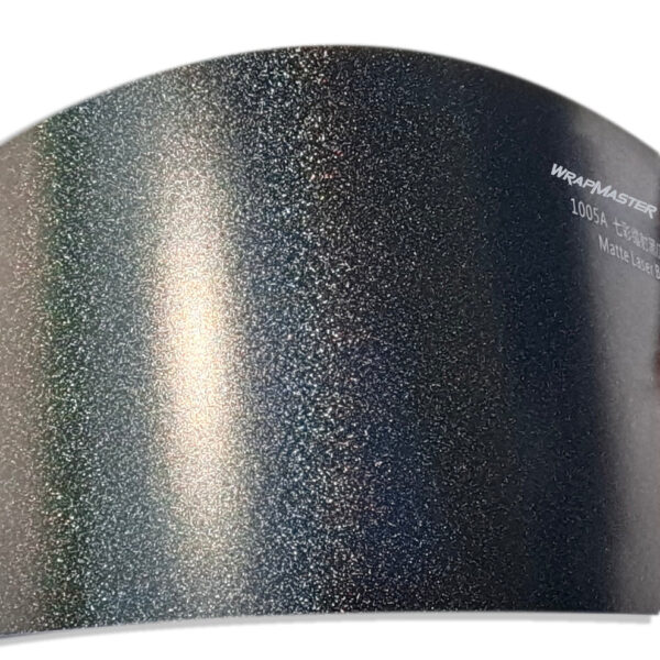 Gloss Iridescent Black Car Vinyl - Image 4