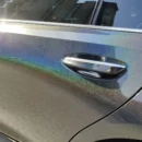 Matte Iridescent Black Car Wrap