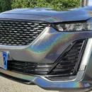 Matte Iridescent Black Car Wrap