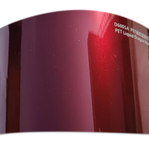 Gloss Metallic Liquid Dragon Red (PET Liner)