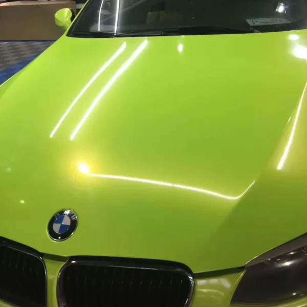 Fluorescence Yellow Color Shift Vinyl Wrap - Image 3