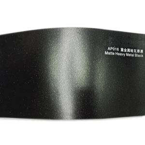 Matte Heavy Metallic Dark Black
