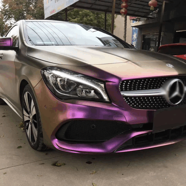 Matte Diamonds Color Shift Vehicle Vinyl - Image 2