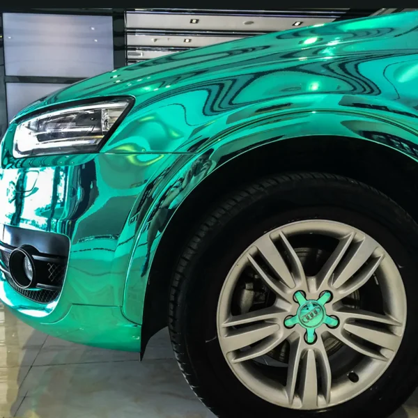 Super Mirror Chrome Tiffany Vinyl - Image 3