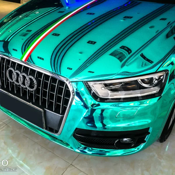 Super Mirror Chrome Tiffany Vinyl - Image 4