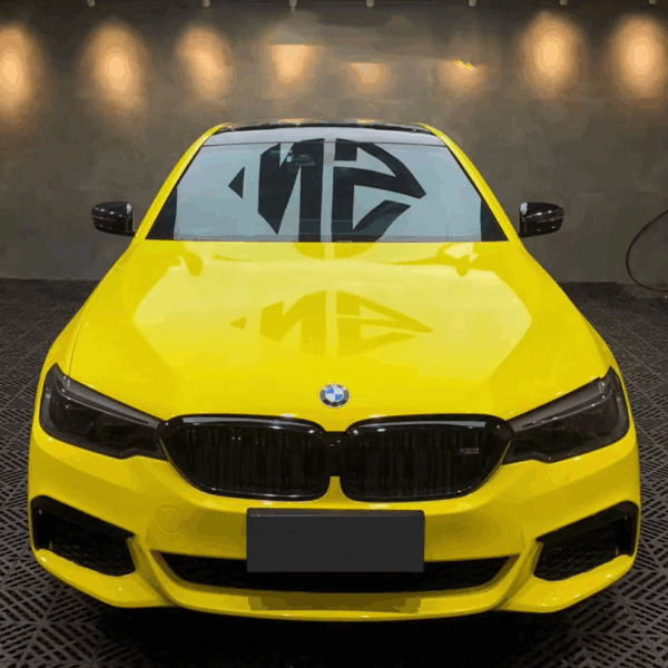 Super Gloss Maize Yellow Wrap (PET Liner) - Image 2