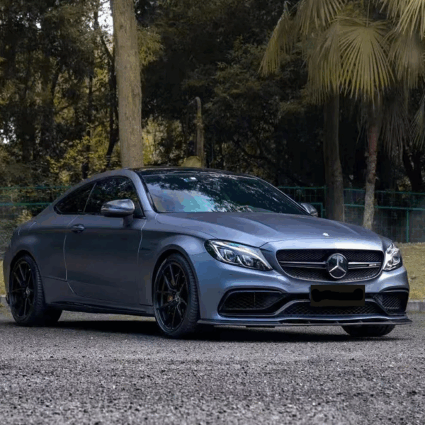 Matte Metallic Satin Racing Blue Vinyl Wrap (PET Liner) - Image 3