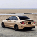 Super Gloss AMG Desert Yellow Wrap (PET Liner)