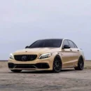 Super Gloss AMG Desert Yellow Wrap (PET Liner)
