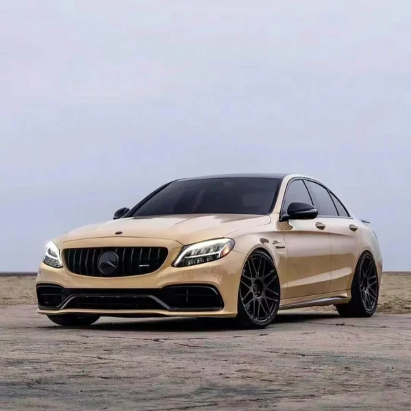 Super Gloss AMG Desert Yellow Wrap (PET Liner) - Image 5