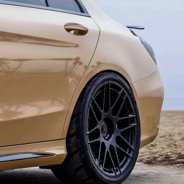 Super Gloss AMG Desert Yellow Wrap (PET Liner) - Image 4
