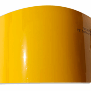 Super Gloss Sunflower Yellow Wrap (PET Liner)