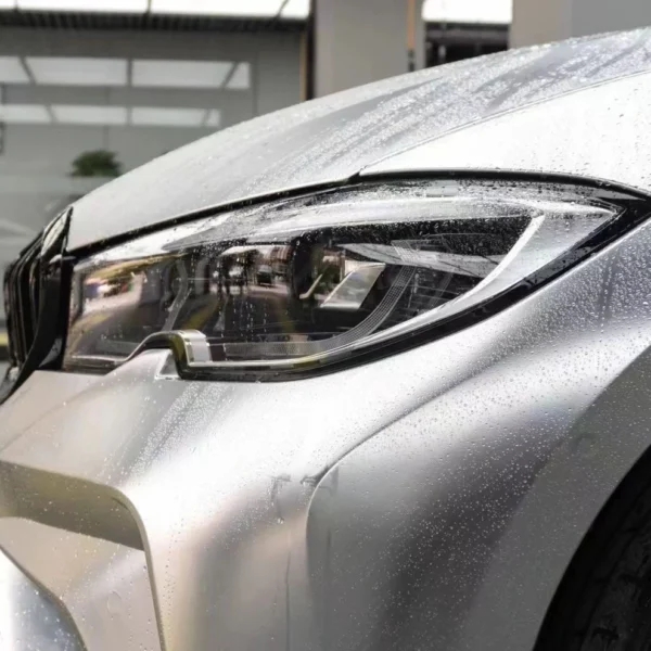 Super Chrome Alexander Silver Metallic Vinyl (PET Liner) - Image 5