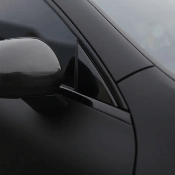 Matte Chrome Black Wrap (PET Liner) - Image 5