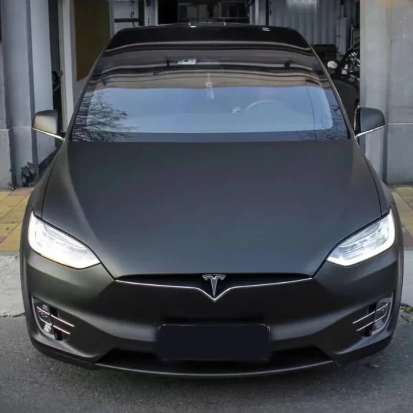 Matte Chrome Black Wrap (PET Liner) - Image 7