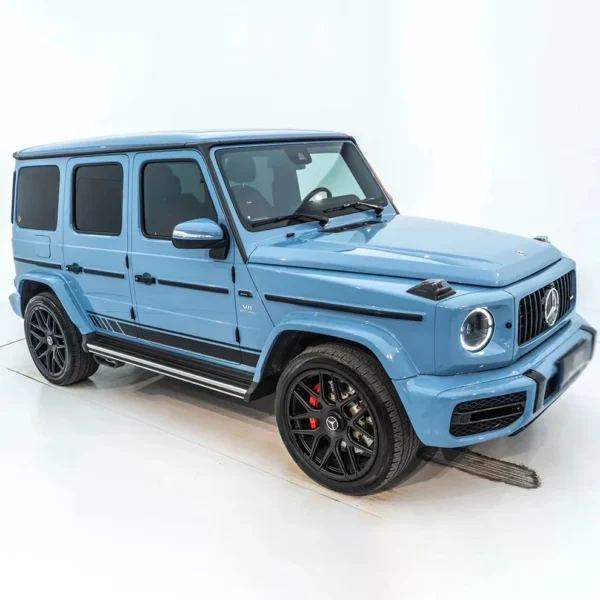 Super Gloss Blue Car Wrap (PET Liner) - Image 2