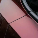 Super Chameleon Flowing Phantom Black Red Wrap (PET Liner)