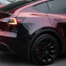 Super Chameleon Flowing Phantom Black Red Wrap (PET Liner)