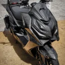 Matte Beehive Carbon Black Wrap (PET Liner)