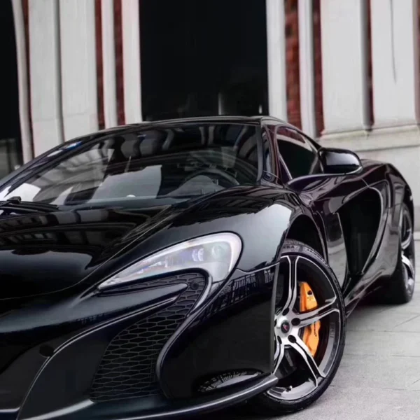 Gloss Black Car Wrap Vinyl - Image 3
