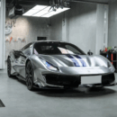 Liquid Metallic Silver Car Wrap