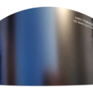 Matte Liquid Silver Vinyl (PET Liner)