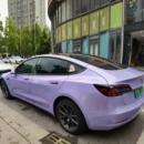 Twin Color Shift Wrap Silver Purple (PET Liner)