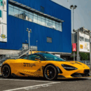 Gloss Metallic Yellow Vinyl Wrap (PET Liner)