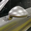 Gloss Metallic Silver Vinyl (PET Liner)