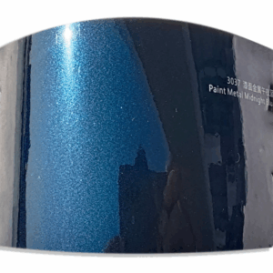 Gloss Paint Metallic Midnight Blue Car Wrap