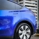 Gloss Metallic Portimand Blue Vehicle Wrap (PET Liner)