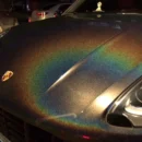 Iridescent Holographic Laser Black (PET Liner)