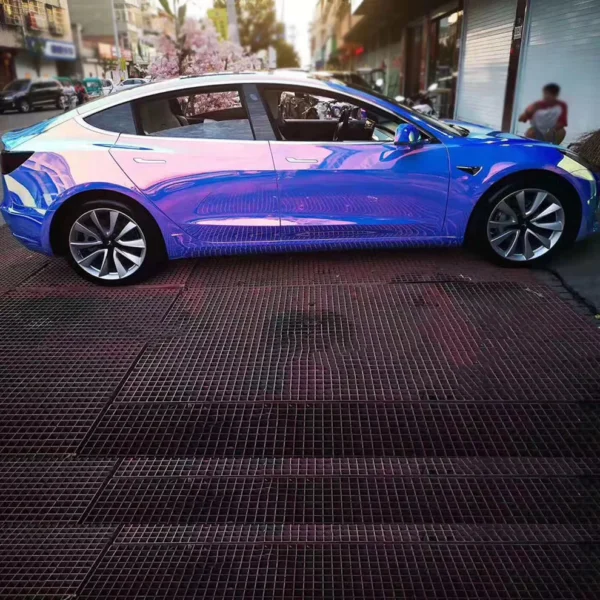 Chrome Rainbow Blue Wrap - Image 2
