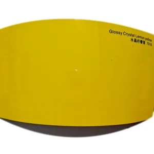 Gloss Lemon Yellow Vinyl Wrap