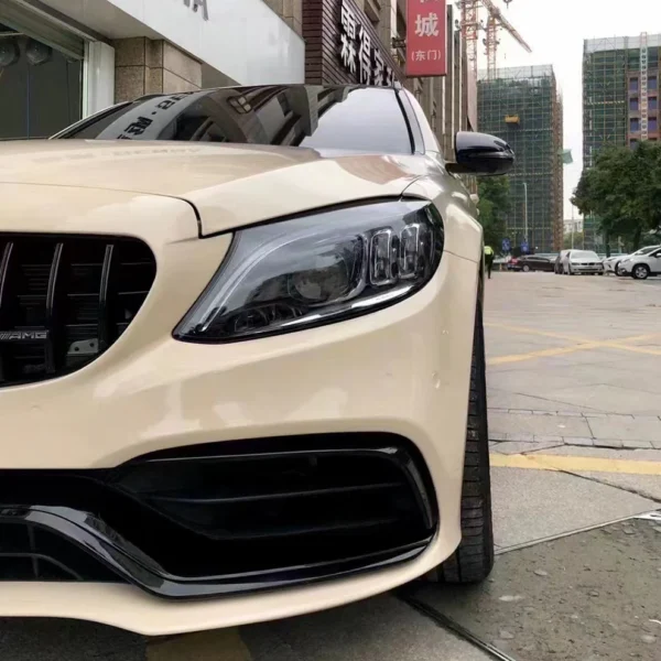 Glossy Cystal Khaki Milan Car Wrap - Image 2