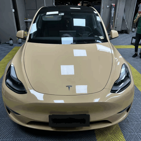Gloss AMG Desert Yellow Wrapper - Image 5