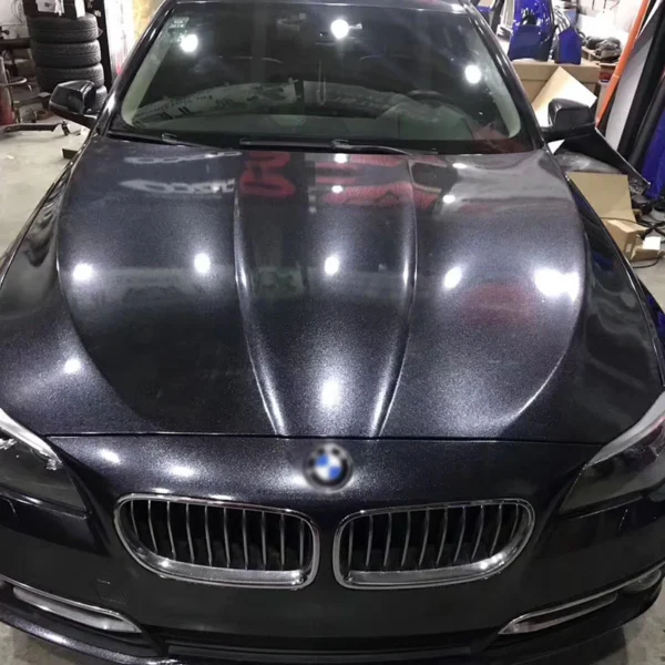 Gloss Sparkle Black Pearlescent Wrap - Image 2