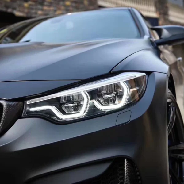 Matte Ceramics Black Vinyl Wrap (PET Liner) - Image 5