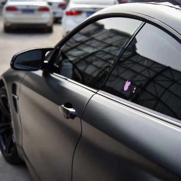 Matte Ceramics Black Vinyl Wrap (PET Liner) - Image 4